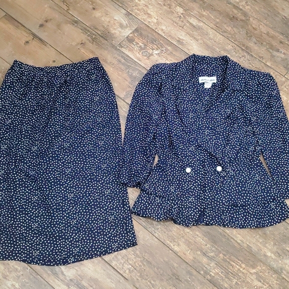 Michael Blake Dresses & Skirts - Vintage Michael Blake Skirt Suit